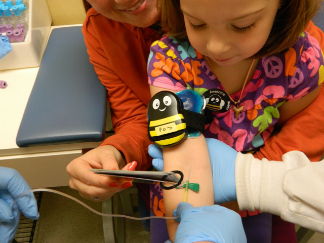 BTH1 Buzzy Healthcare Striped Blood Draw